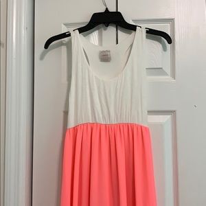 Racer back tank dress